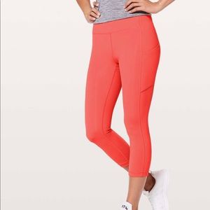 Lululemon Speed Up Crop RDOR NWT size 10
